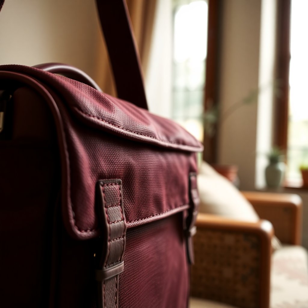 Bordeaux Messenger Bag gallery 1