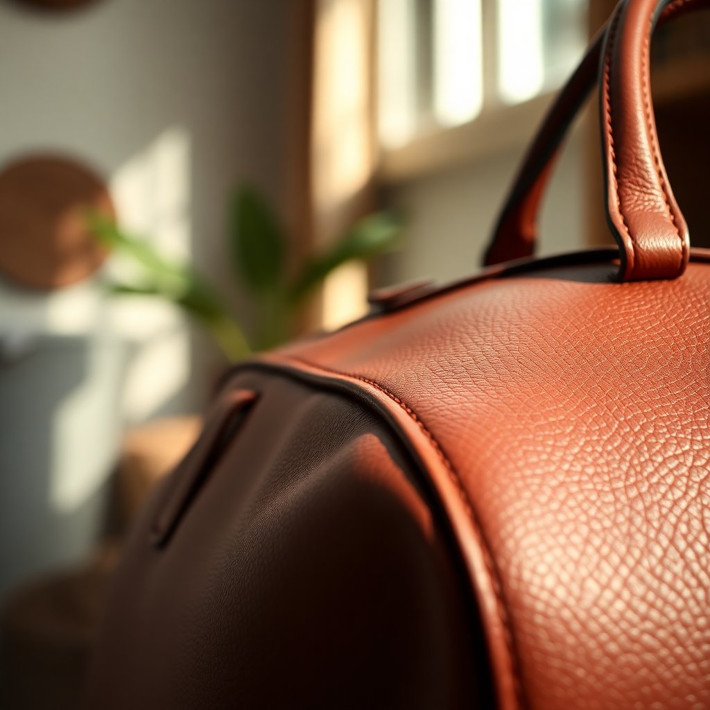 Florence Leather Weekender gallery 1